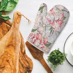 Прихватка-рукавица Романтика 18х28 "Романтика" Душистый пион рис 14057 вид 2 new