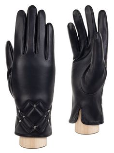 Перчатки женские Eleganzza IS974 черные р.6.5