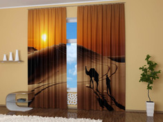 Штора StickButik Пустынный Странник PhSh01-1040