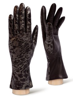 Перчатки женские Eleganzza IS00154 черные/бронзовые р.7
