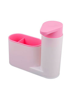 Органайзер для раковины SINK TIDY SEY, 2 предмета (Розовый ) No Brand