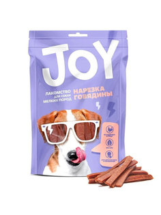 Лакомство для собак мелких пород Joy Нарезка говядины, 0.6г J.O.Y.