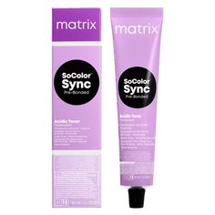Краска для волос Matrix SoColor Sync Pre-Bonded Acidic Toner 10PR 90мл