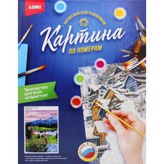 Набор Lori Картина по номерам на картоне "Иван чай"