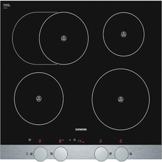 Встраиваемая варочная панель индукционная Siemens EH685DB19E Black