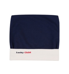 Шапочка Lucky child Умка синяя 32-9 р. 45
