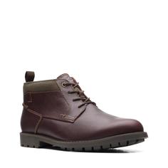 Ботинки мужские Clarks Bowzer Peak 26163877 коричневые 42 EU