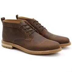 Ботинки мужские Clarks Foxwell Mid 26148008 коричневые 42.5 EU