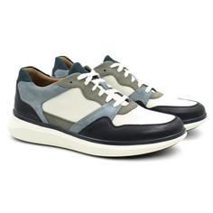Кроссовки мужские Clarks Un Globe Run 26150529 синие 42.5 EU