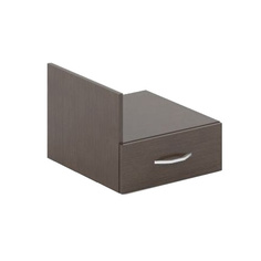 Тумба подвесная с 1-м ящ. SC-1V Легно темный 412х450х323(163) Skyland