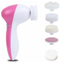 Массажер Beauty Device для лица 5 в 1 розовый MS-068 Da Privet