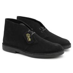Ботинки мужские Clarks Desert Boot 2 26155499 черные 44 EU
