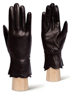 Перчатки женские Eleganzza IS5077-sh черные р.7