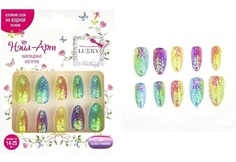 Набор накладных ногтей Lukky Нэйл-арт Glossy Rainbow
