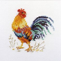 Набор для вышивания АЛИСА Петушок 9х10см, 0-172