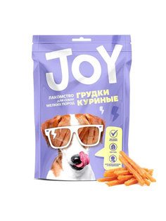 Лакомство для собак мелких пород Joy Грудки куриные, 60г J.O.Y.