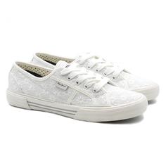 Кеды женские Pepe Jeans ABERLADY LACE PLS31153 белые 36 EU