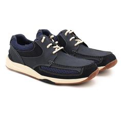 Полуботинки мужские Clarks Langton Lane 26157989 синие 41 EU