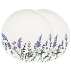 Набор тарелок Десертных Венера Лаванда 2 шт. 19 см Venera