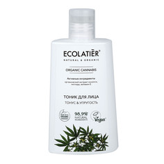 Тоник для лица Ecolatier Green "Organic Cannabis", 250 мл