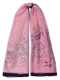 Палантин женский Eleganzza SS02-8117 розовый