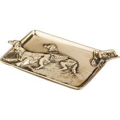 Пепельница Stilars "ОХОТНИЧЬИ СОБАКИ" 11*8 СМ.