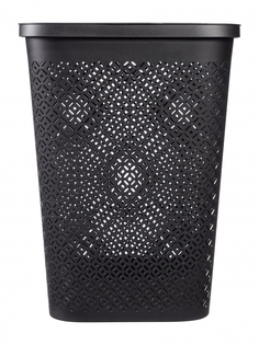 Корзина для белья Terrazzo 55л черный Curver