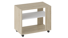 Стол журнальный тип 9 ТриЯ дуб сонома;белый ясень Triya