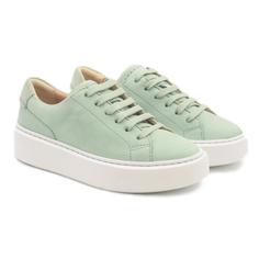 Кеды женские Clarks Hero Lite Lace 26159773 зеленые 37 EU