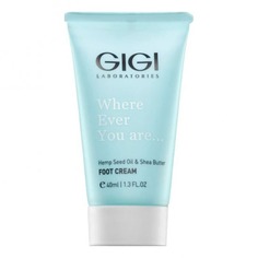 Крем для ног Wherever You Are Foot Cream — с маслом семян конопли и маслом Ши Gi Gi