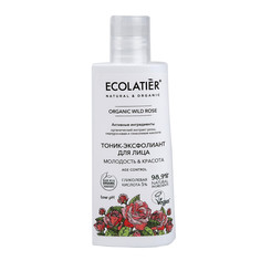 Тоник-эксфолиант для лица Ecolatier Green "Organic Wild Rose", 150 мл