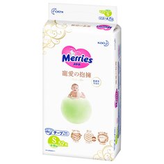 Подгузники Merries Tender Love S 4-8 кг 52 шт 71027