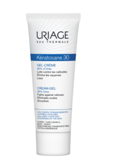 Гель для ног Uriage Keratosane-30 75 мл
