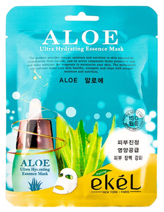 Маска для лица Ekel Aloe Ultra Hydrating Essence Mask 25 г