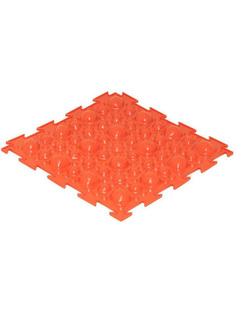 Массажный коврик Ортодон Камни жесткие, оранжевый