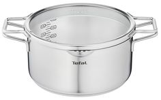 Кастрюля с крышкой Tefal Nordica H8524635, 5 л