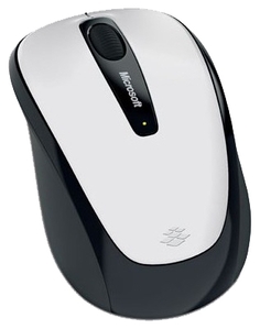 Беспроводная мышь Microsoft Wireless Mobile Mouse 3500 Black/White (GMF-00294)