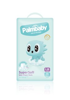 Подгузники-трусики детские Palmbaby Super Soft Premium L 9-14кг, 48 шт