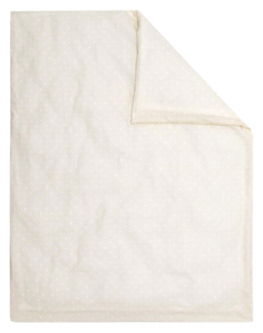 Одеяло стеганое Baby Nice с пододеяльником бежевое, 75х95 см