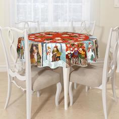 Скатерть "Сирень" круглая; СКГБ006-18700; 145Q