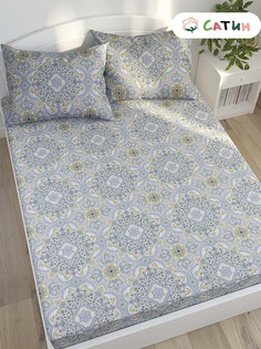 Простынь на резинке Milky Garden "Мозаика" 90х200 см