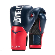 Боксерские перчатки Everlast P00001203-12 черные/белые, унций