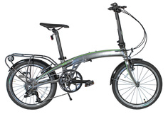 Складной велосипед Dahon QIX D9 20" серебристый (O/S)