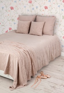 Покрывало "POWDER DREAM", 200 х 220см, цвет: пудровый Luxberry