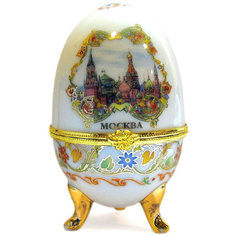 Яйцо-шкатулка "Москва" (7,5 см) No Brand
