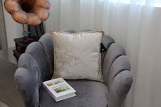 Наволочка Sofi De MarkO Нав-К02-45х45 Клаудия (молоко) 45х45