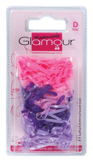 Резинки для волос Glamour Paris 350 штук