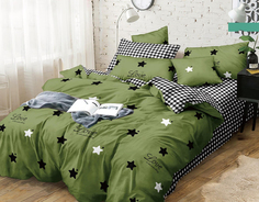 Простыня из компаньона Mercury Home «Милитари» 2 спальная 180x220 Поплин