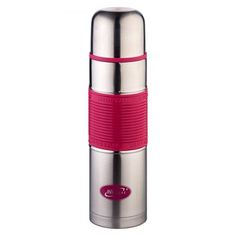 Biostal Термос для напитков BIOSTAL NB-500P-R с кнопкой (0,5л, красная резиновая вставка)