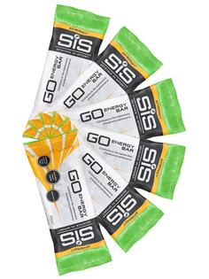Углеводный энергетический батончик SiS go energy, 6шт по 40г (яблоко и черная смородина)